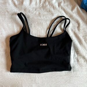 FORM Women's Black Crop Top